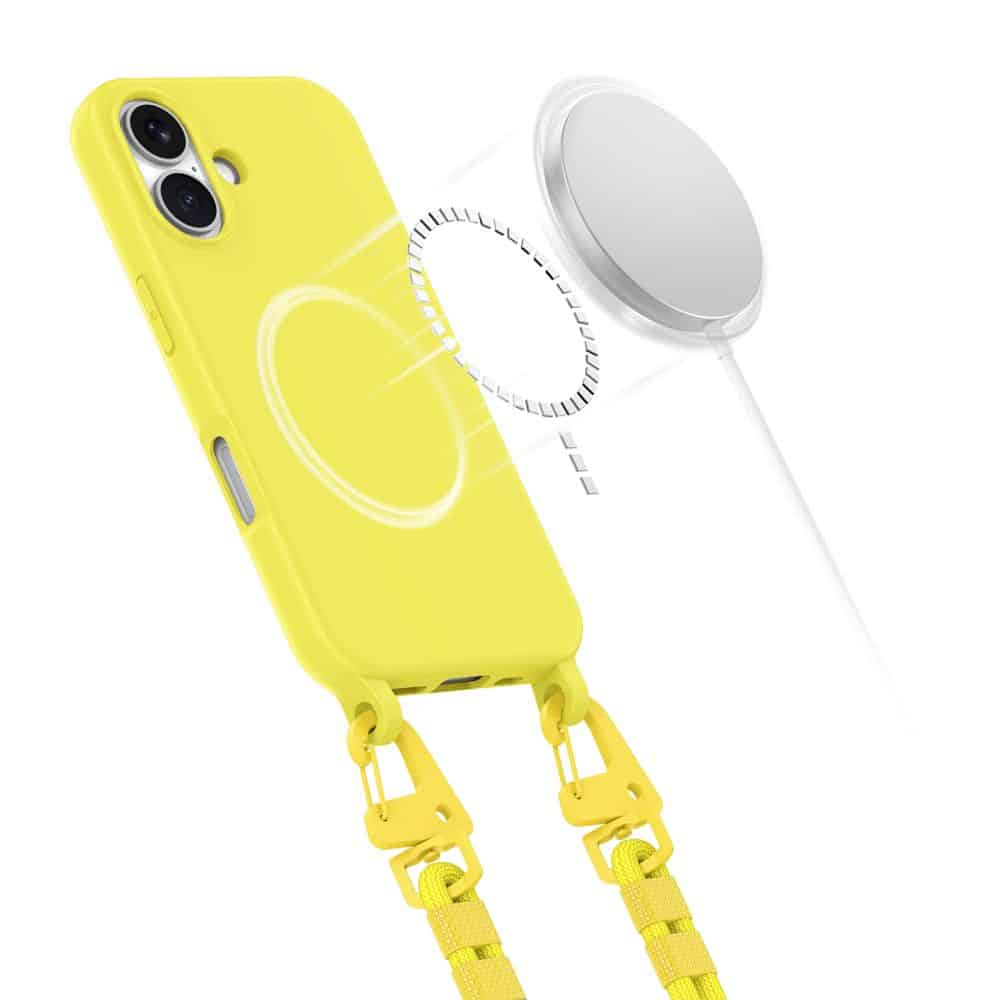TECH-PROTECT Magnecklace - θήκη για Apple iPhone 16 - Κίτρινο - Image 3