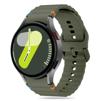 TECH-PROTECT σιλικόνη αθλητική - θήκη για Samsung Galaxy Watch 4 / 5 Pro 6 7 FE - Πράσινο