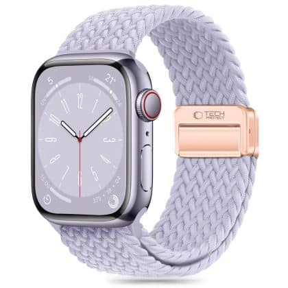 TECH-PROTECT NylonMag - θήκη για Apple Watch 6 / 7 8 9 10 SE - Μωβ