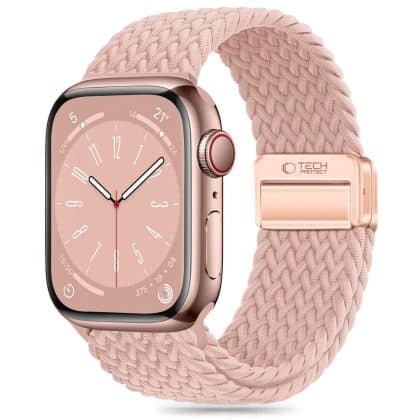 TECH-PROTECT NylonMag - θήκη για Apple Watch 6 / 7 8 9 10 SE Ultra 1 2 - Ροζ