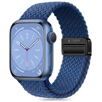 TECH-PROTECT NylonMag - θήκη για Apple Watch 6 / 7 8 9 10 SE Ultra 1 2 - Μπλε
