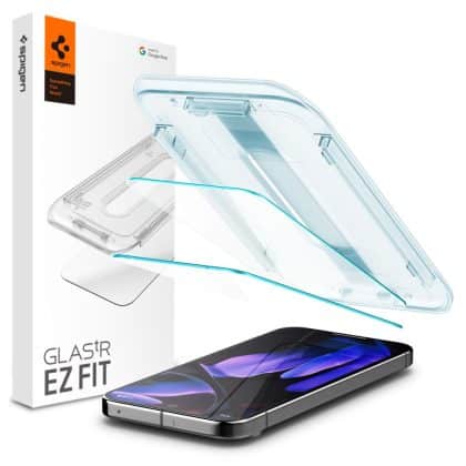 Spigen γυαλί προστασίας Glas.TR "EZ Fit" 2-pack για Google Pixel 9 / 9 Pro διαφανές