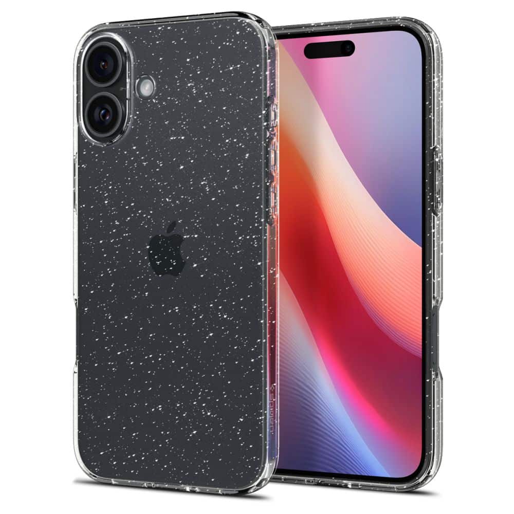 Spigen Liquid Crystal Glitter - θήκη για Apple iPhone 16 - Διάφανο - Image 2