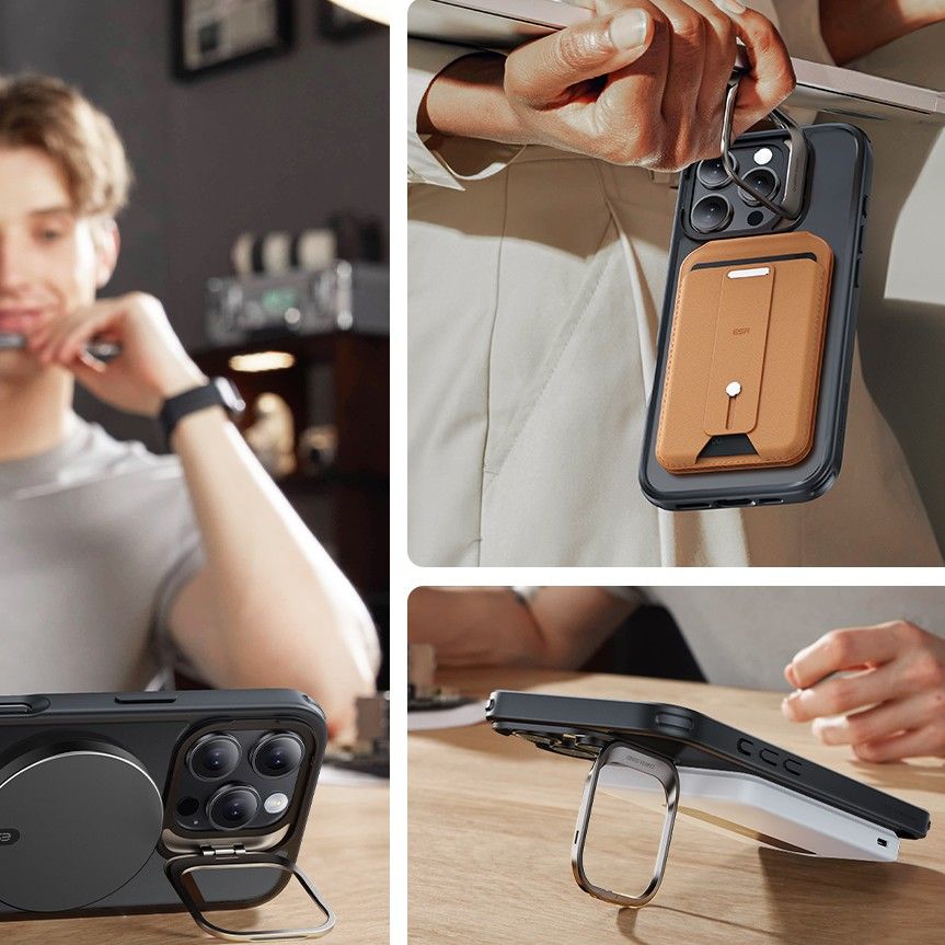 ESR Classic Hybrid HaloLock - θήκη για Apple iPhone 16 Pro Max - Μαύρο - Image 2