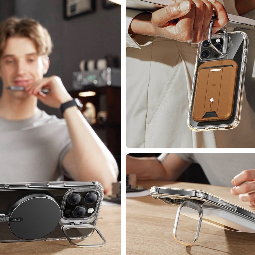 ESR Classic Hybrid HaloLock - θήκη για Apple iPhone 16 Pro Max - Διάφανο - Image 2