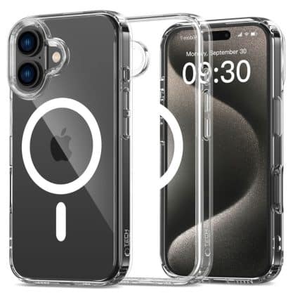 TECH-PROTECT Flexair Hybrid - θήκη για Apple iPhone 16 - Διάφανο