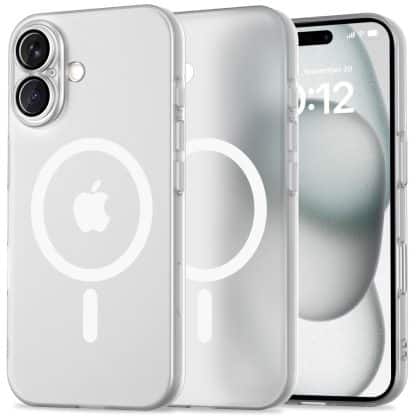 TECH-PROTECT Magslim - θήκη για Apple iPhone 16 - Λευκό