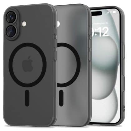 TECH-PROTECT Magslim - θήκη για Apple iPhone 16 - Μαύρο