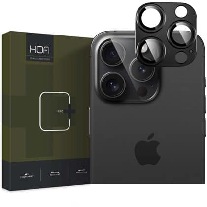 HOFI προστασία κάμερας FullCam Pro+ iPhone 16 Pro / 16 Pro Max μαύρο