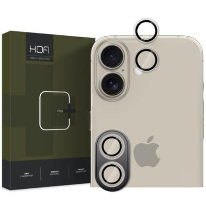 HOFI προστασία κάμερας Camring Pro+ iPhone 16 / 16 Plus διαφανής