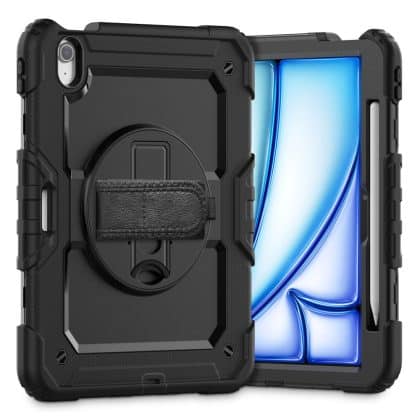 Tech-Protect Solid360 iPad Air 11 6 / 2024 μαύρο