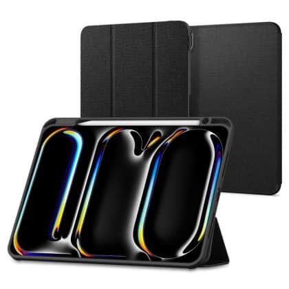 Spigen Urban Fit - θήκη για Apple iPad Pro 11 (2024) / 11 (2025) - Μαύρο