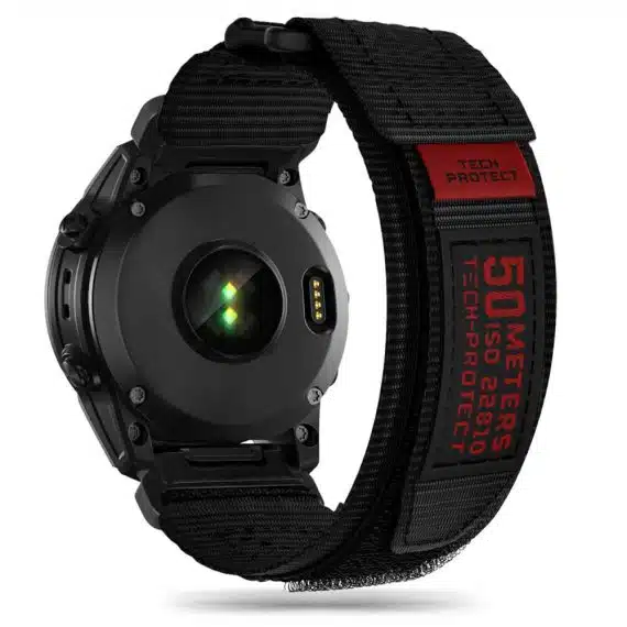 Tech-Protect Scout Pro Garmin Fenix 3 / 5X / 3HR / 5X Plus / 6X / 6X Pro / 7X μαύρο