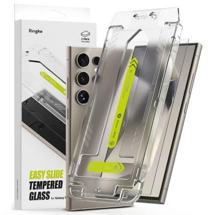 Ringke tempered glass easy slide 2-pack Galaxy S24 ultra διαφανές