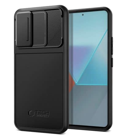TECH-PROTECT Velar Cam+ - θήκη για Xiaomi Redmi Note 13 Pro / Poco X6 - Μαύρο
