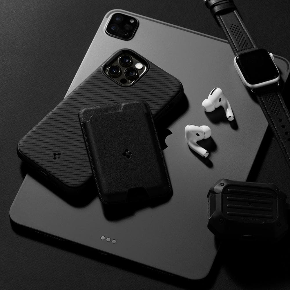 Spigen Valentinus Magsafe universal μαγνητικός θήκη κάρτας μαύρος - Image 17
