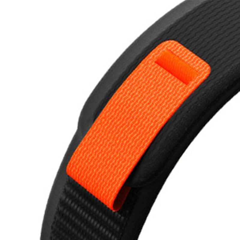 Tech-Protect νάιλον Garmin Fenix 3 / 5X / 3HR / 5X Plus / 6X / 6X Pro / 7X μαύρο/πορτοκαλί - Image 2