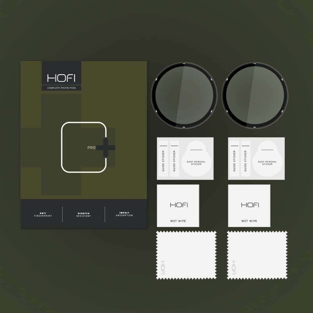 Hofi Hybrid Pro+ 2-pack γυαλί για Garmin Vivoactive 5 μαύρο - Image 2