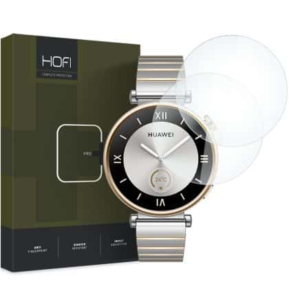Hofi Glass Pro+ 2-Pack γυαλί προστασίας για Huawei Watch GT 4 (41 mm) διαφανές
