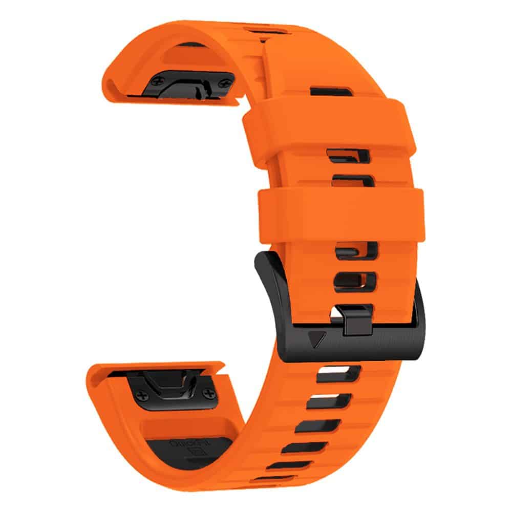 Tech-Protect Iconband Pro Garmin Fenix 3 / 5X / 3HR / 5X Plus / 6X / 6X Pro / 7X πορτοκαλί/μαύρο - Image 2
