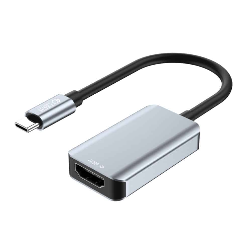 Tech-Protect προσαρμογέας Type-C σε HDMI 4K 60Hz μαύρος - Image 2