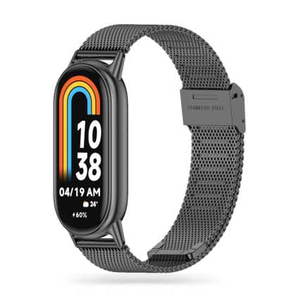 Tech-Protect MilaneseBand - Xiaomi Smart Band 8 / 9 / NFC - Μαύρο