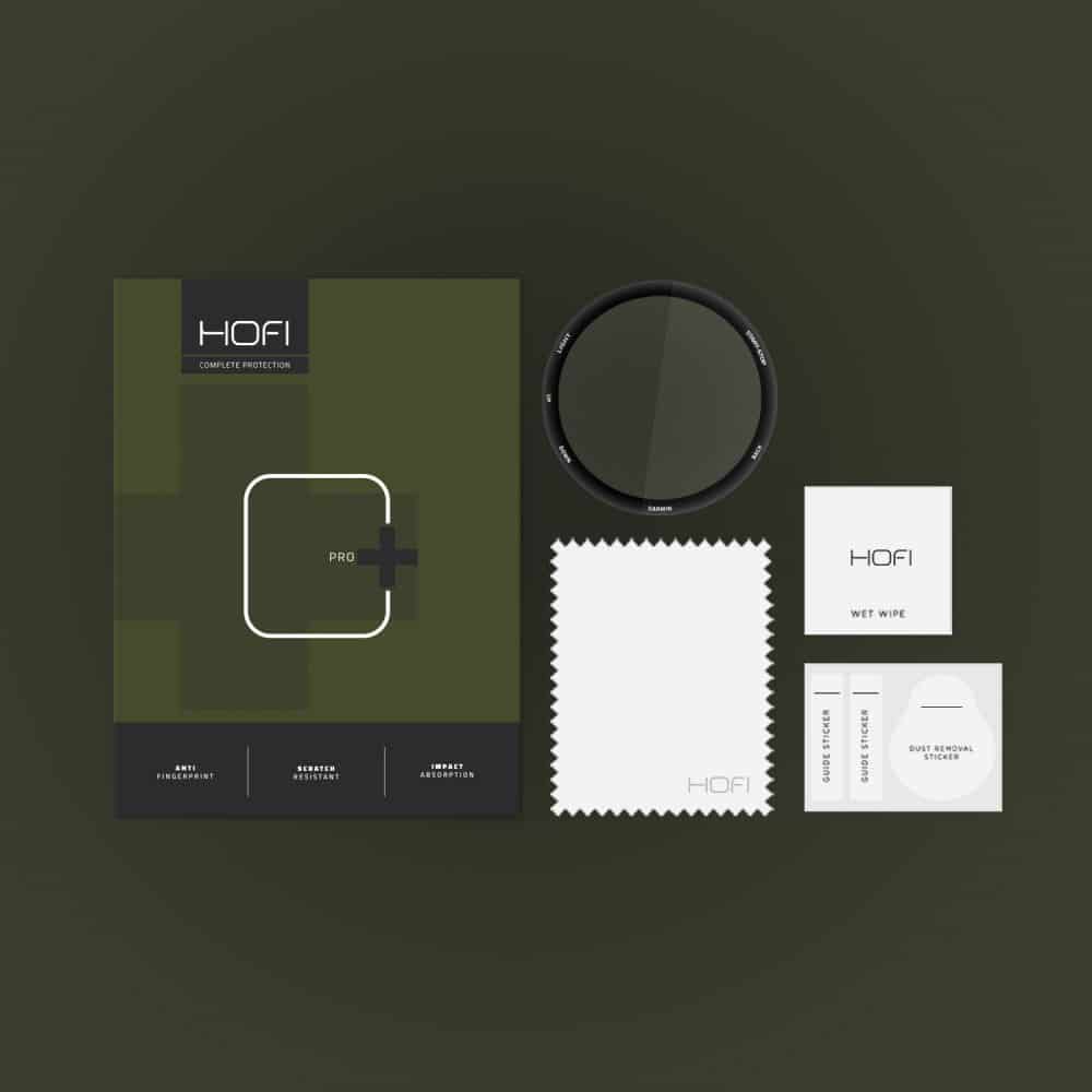 Hofi Hybrid Pro+ γυαλί προστασίας Garmin Forerunner 965 μαύρο - Image 2
