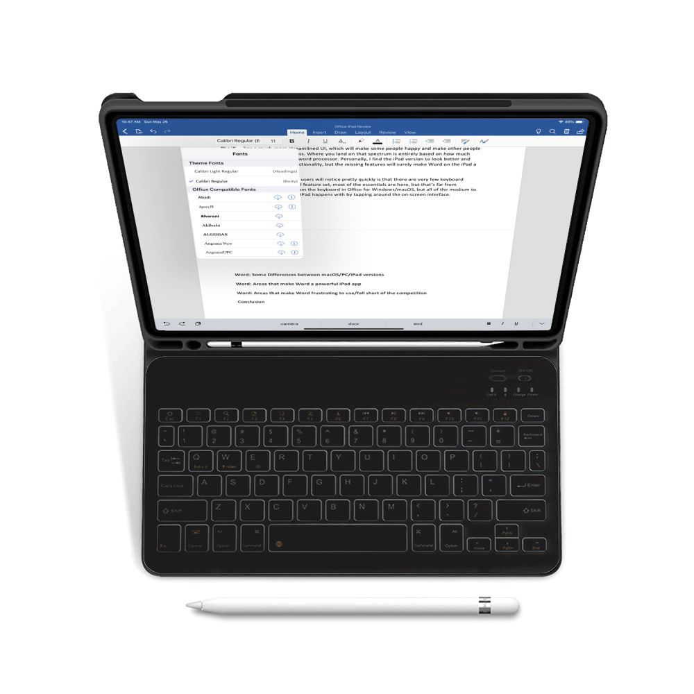 Tech-Protect SC Pen + Keyboard iPad 10.9” 10 / 2022 / 11” 11 / 2025 μαύρο - Image 2