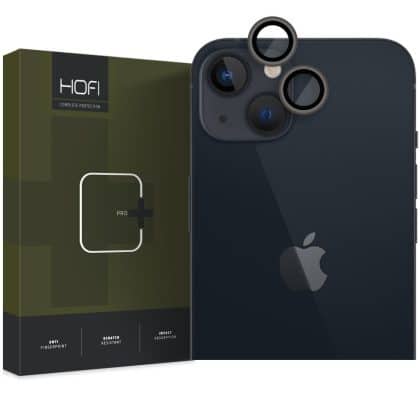 HOFI προστασία κάμερας Camring Pro+ iPhone 14 / 14 Plus / 15 / 15 Plus μαύρη