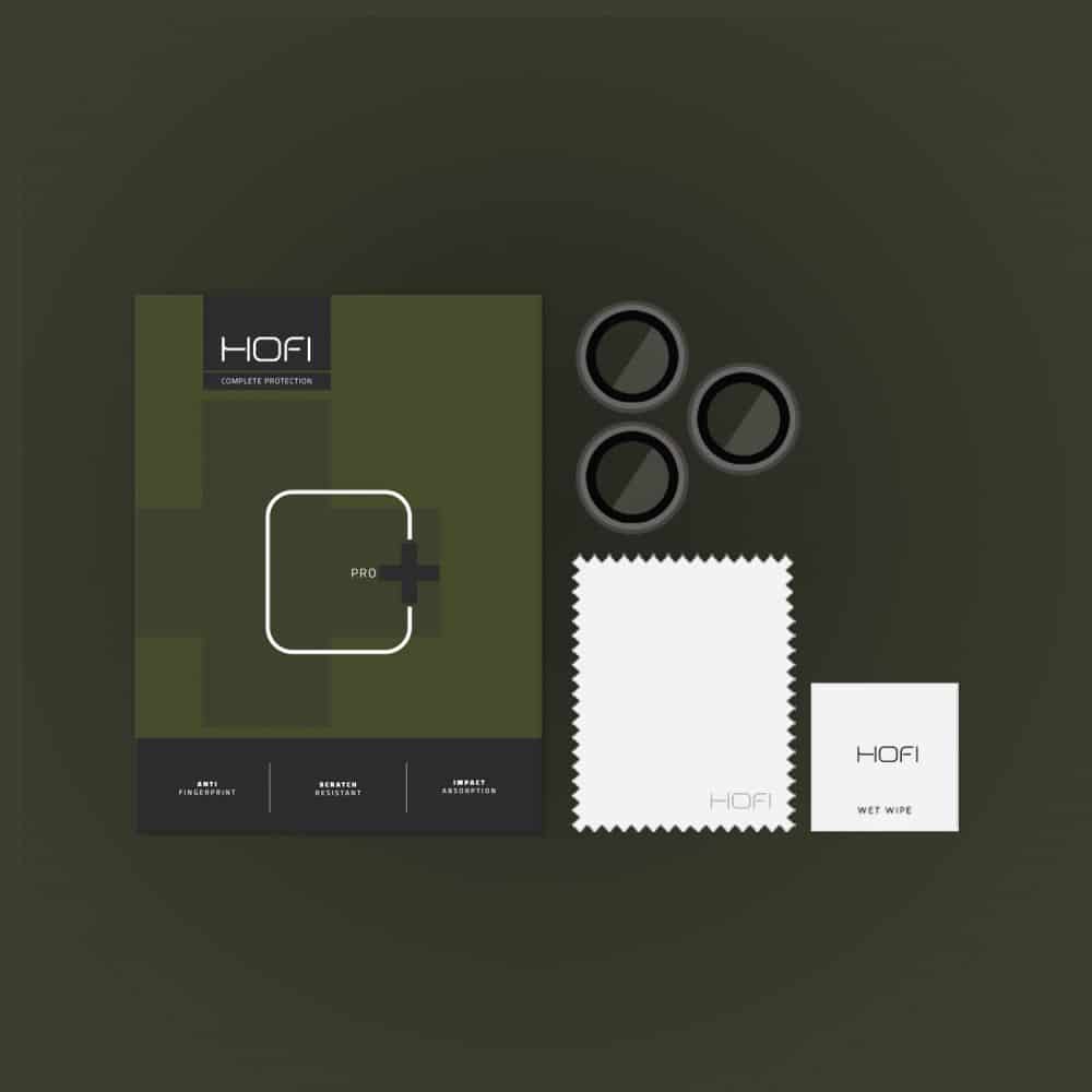 HOFI προστασία κάμερας Camring Pro+ iPhone 14 Pro / 14 Pro Max μαύρο - Image 4