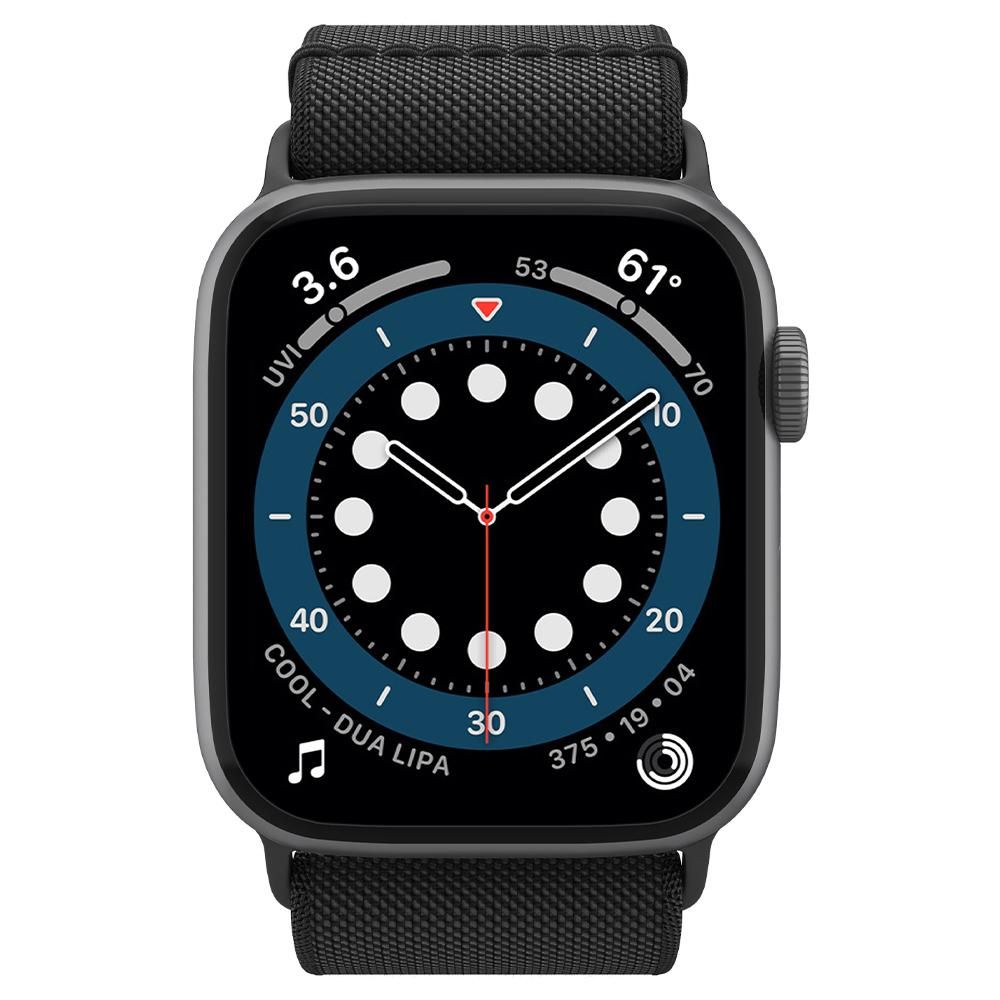 Spigen Fit Lite - θήκη για Apple Watch 4 / 5 6 7 SE 42mm 44mm 45 mm - Μαύρο - Image 3