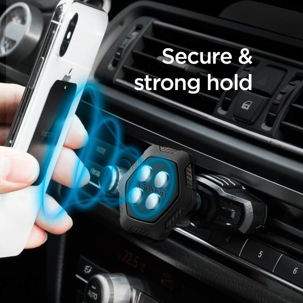 Spigen βάση στήριξης αυτοκινήτου μαγνητική QS24 - Image 2