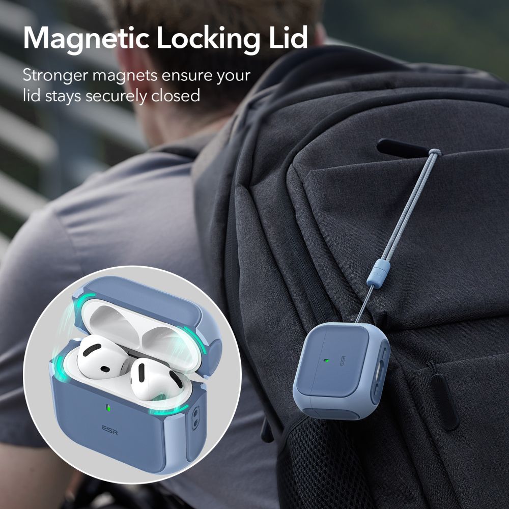 ESR Orbit Halolock MagSafe Apple AirPods 4 μπλε - Image 2