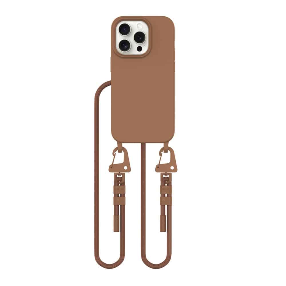 TECH-PROTECT Magnecklace - θήκη για Apple iPhone 15 Pro - Καφέ - Image 2