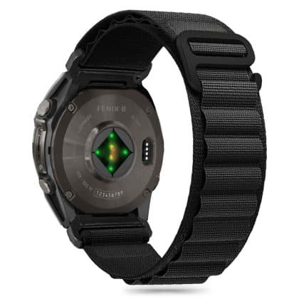 Tech-Protect νάιλον pro Garmin Fenix 5 / 6 / 6 pro / 7 / 8 (47 mm) / μαύρο