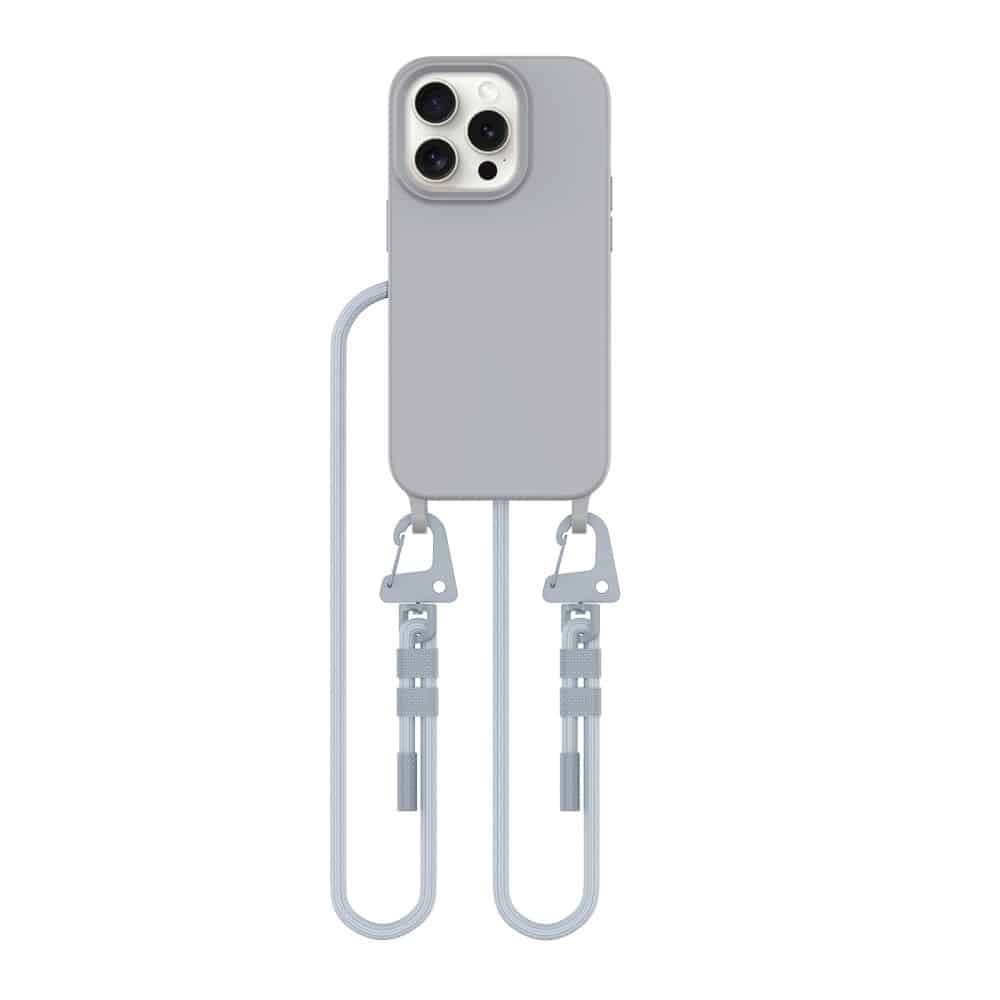 TECH-PROTECT Magnecklace - θήκη για Apple iPhone 15 Pro - Γκρι - Image 2