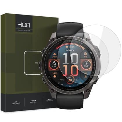 Hofi Glass Pro+ 2-Pack Garmin Fenix 8 (47 mm) γυαλί προστασίας