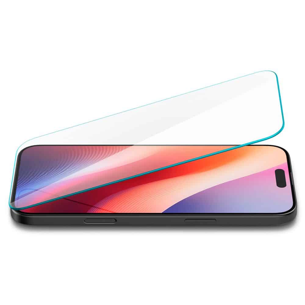 Spigen γυαλί προστασίας Glas.TR Slim iPhone 15 / 16 διαφανές - Image 3