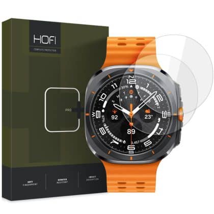 Hofi Glass Pro+ 2-pack γυαλί προστασίας για Samsung Galaxy Watch Ultra (47 mm) διαφανές