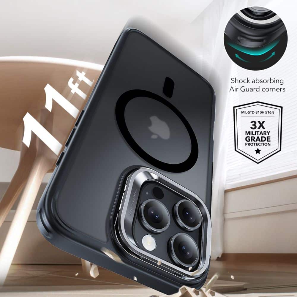 ESR Classic Hybrid HaloLock - θήκη για Apple iPhone 16 Pro Max - Μαύρο - Image 3