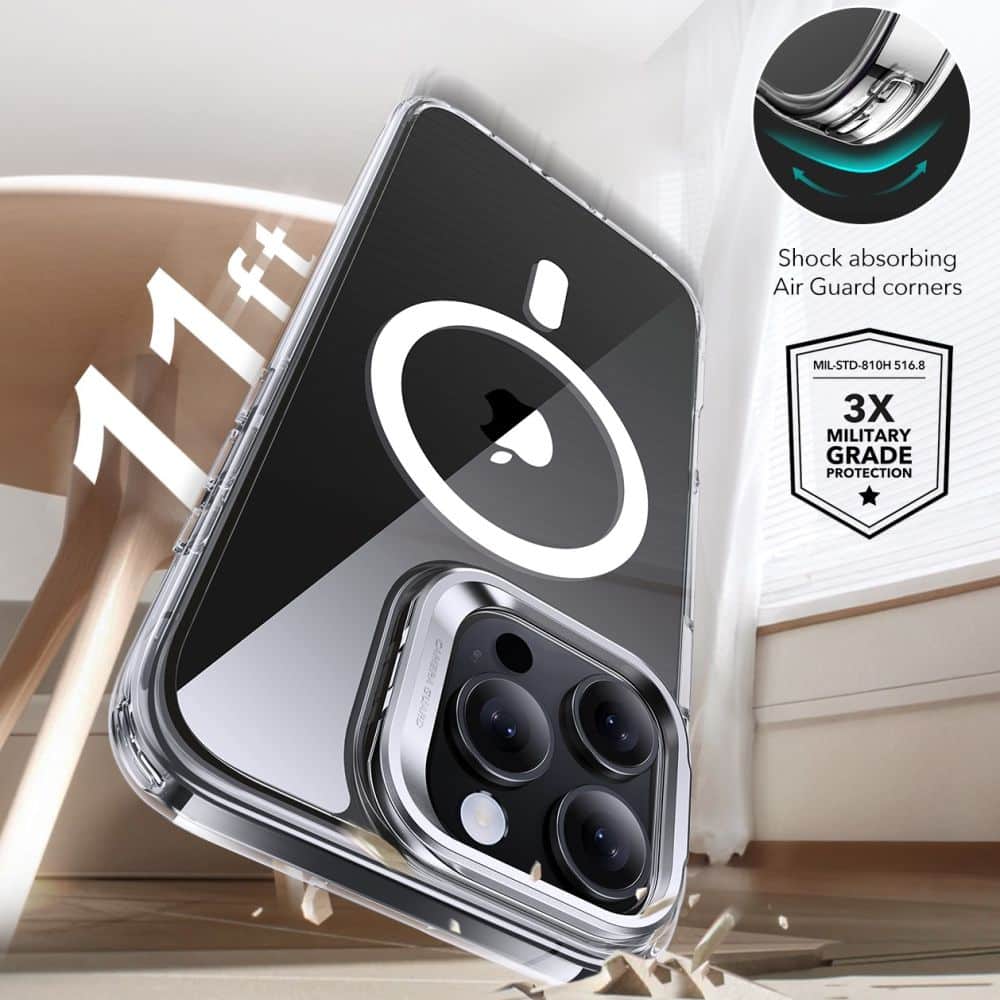 ESR Classic Hybrid HaloLock - θήκη για Apple iPhone 16 Pro Max - Διάφανο - Image 3