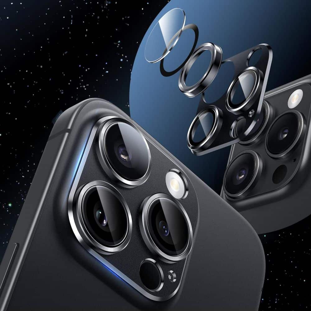 HOFI προστασία κάμερας FullCam Pro+ iPhone 16 Pro / 16 Pro Max μαύρο - Image 2