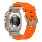 Tech-Protect Delta Pro Apple Watch 6 / 7 / 8 / 9 / 10 / SE / Ultra 1 / 2 (44 / 45 / 46 / 49 mm) πορτοκαλί/τιτάνιο - Image 2