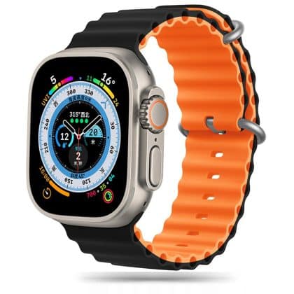 TECH-PROTECT Iconband Pro - θήκη για Apple Watch 6 / 7 8 9 10 SE Ultra 1 2 - Μαύρο