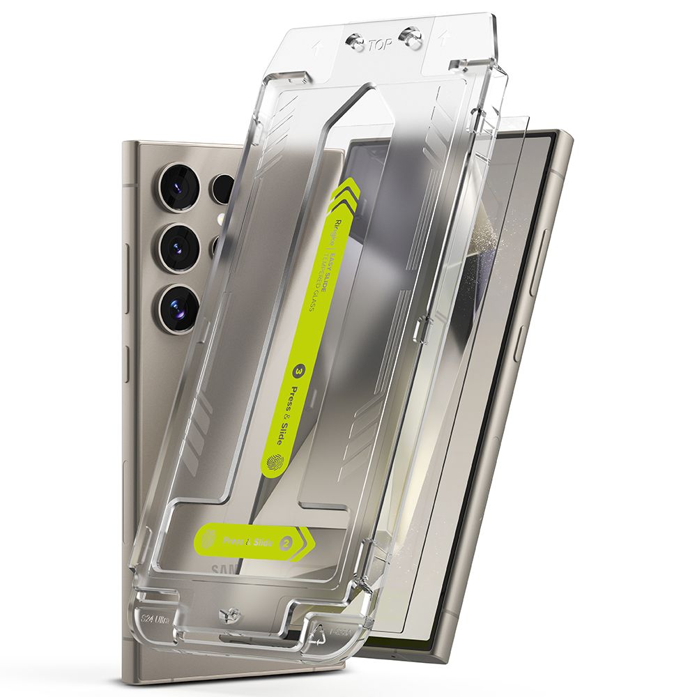 Ringke tempered glass easy slide 2-pack Galaxy S24 ultra διαφανές - Image 2