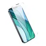 Baseus tempered glass screen protector with dust filter for iPhone 13/13 Pro/14 (transparent) - Image 4