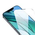 Baseus tempered glass screen protector with dust filter for iPhone 13/13 Pro/14 (transparent) - Image 5