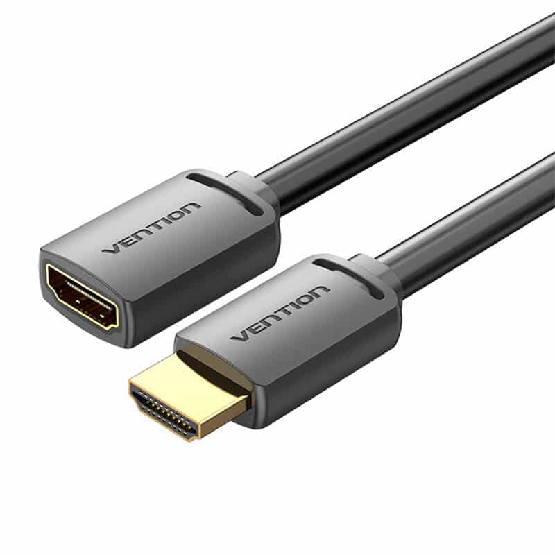 Vention HDMI 2.0 αρσενικό σε HDMI 2.0 θηλυκό καλώδιο επέκτασης 3μ, 4K 60Hz, (Μαύρο) - Image 4