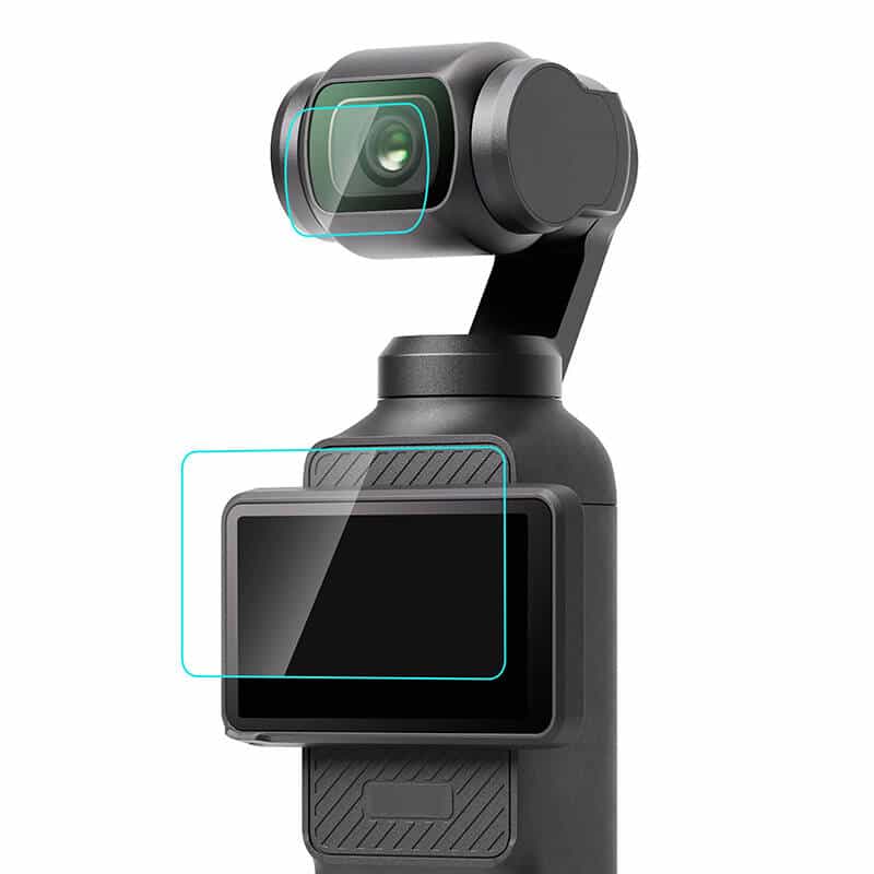 DJI Tempered glass φακός και προστατευτικό οθόνης Pocket 3 - Image 2