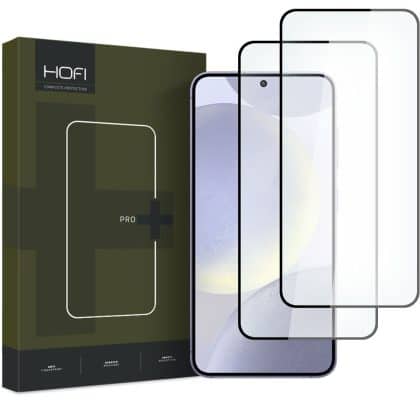 Hofi Glass Pro+ 2-Pack γυαλί προστασίας για Galaxy S24 μαύρο